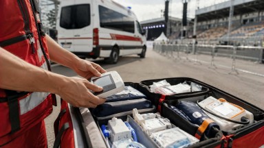 Дежурство скорой на мероприятиях в Адыгейске