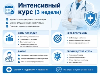Реабилитация за 21 день в Адыгейске