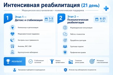 Реабилитация за 21 день в Адыгейске